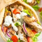 Chicken Gyro W/pita Bread (Plain)