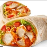 Tikka chicken wrap